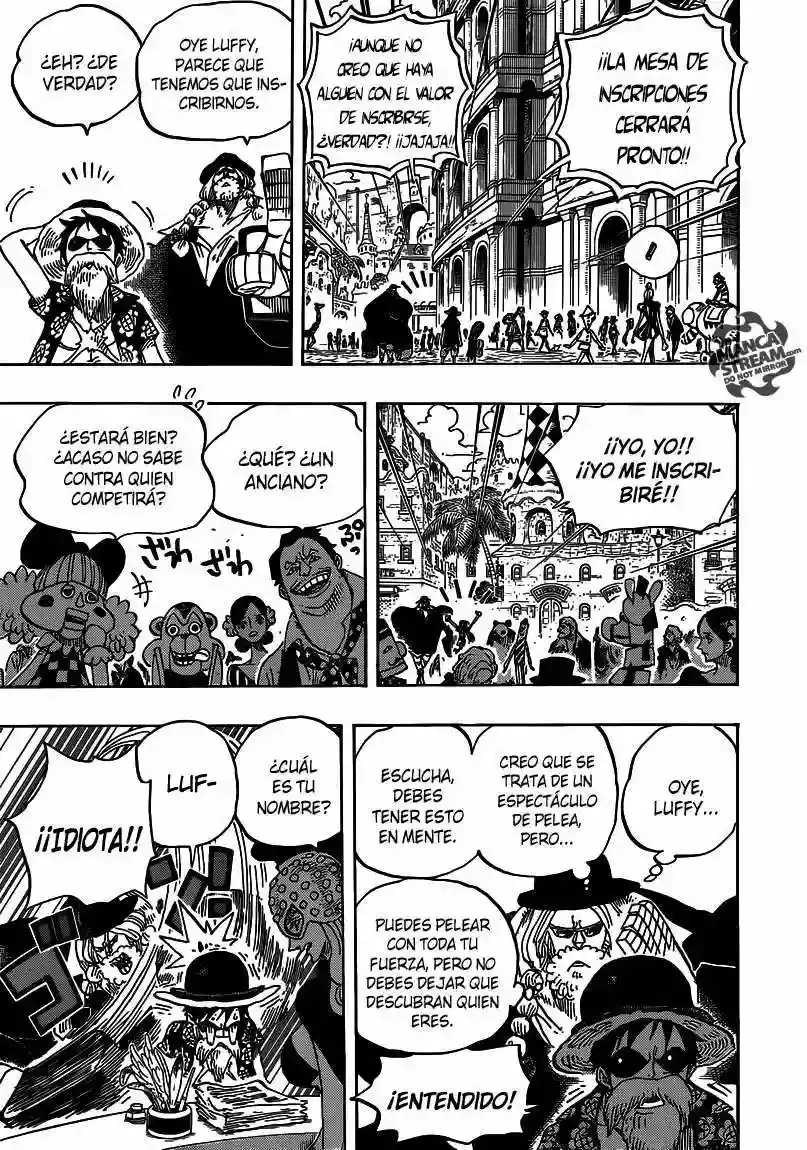 One Piece capítulo 703 página 16