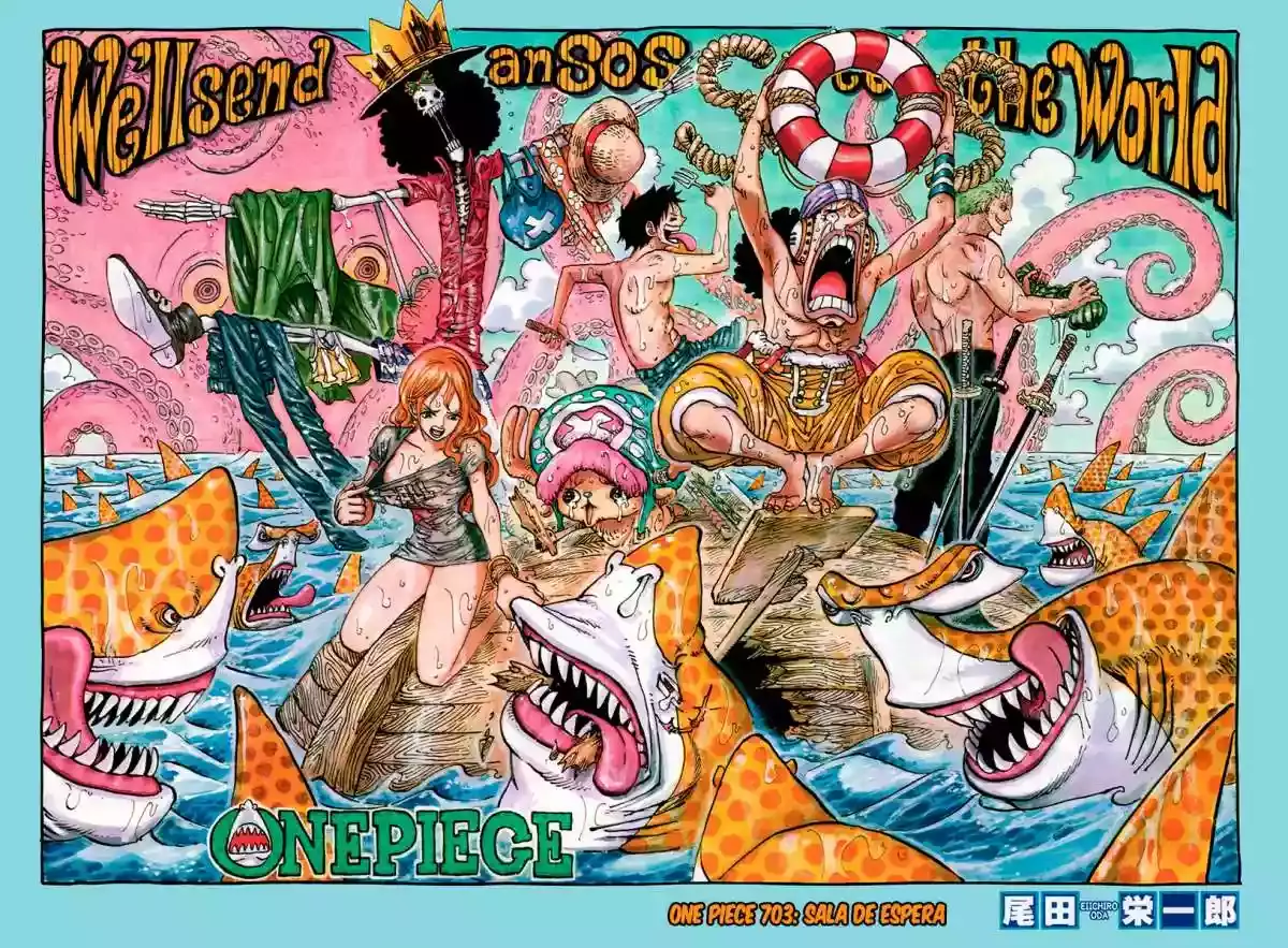 One Piece capítulo 703 página 3