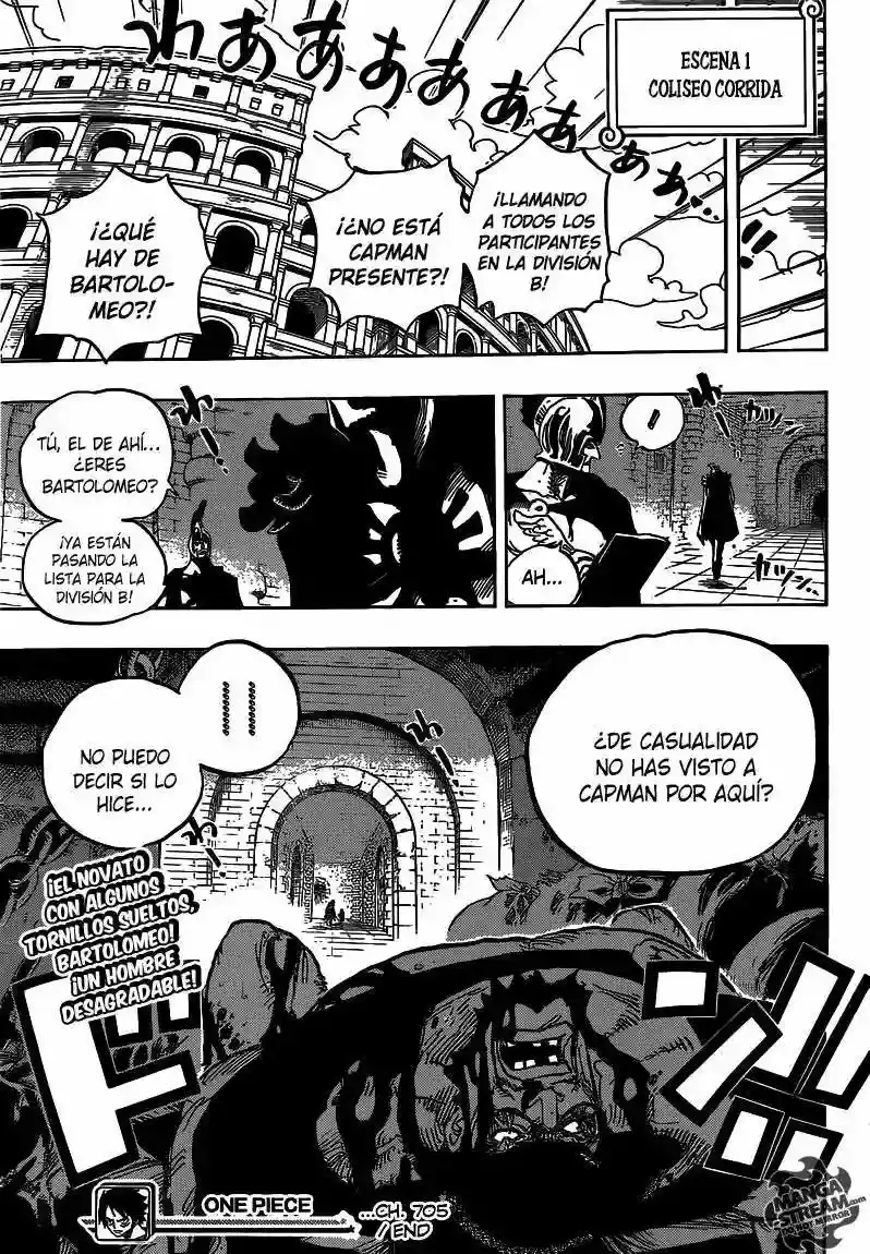 One Piece capítulo 705 página 20