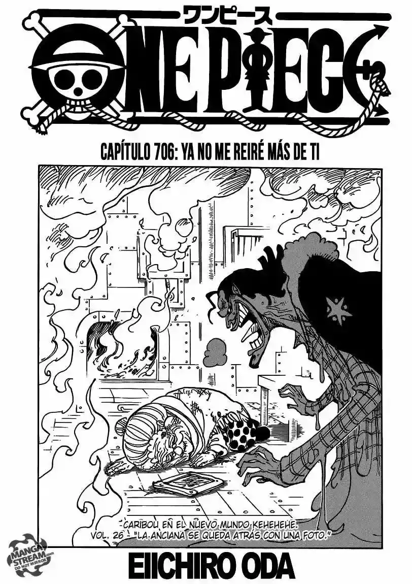One Piece capítulo 706 página 2