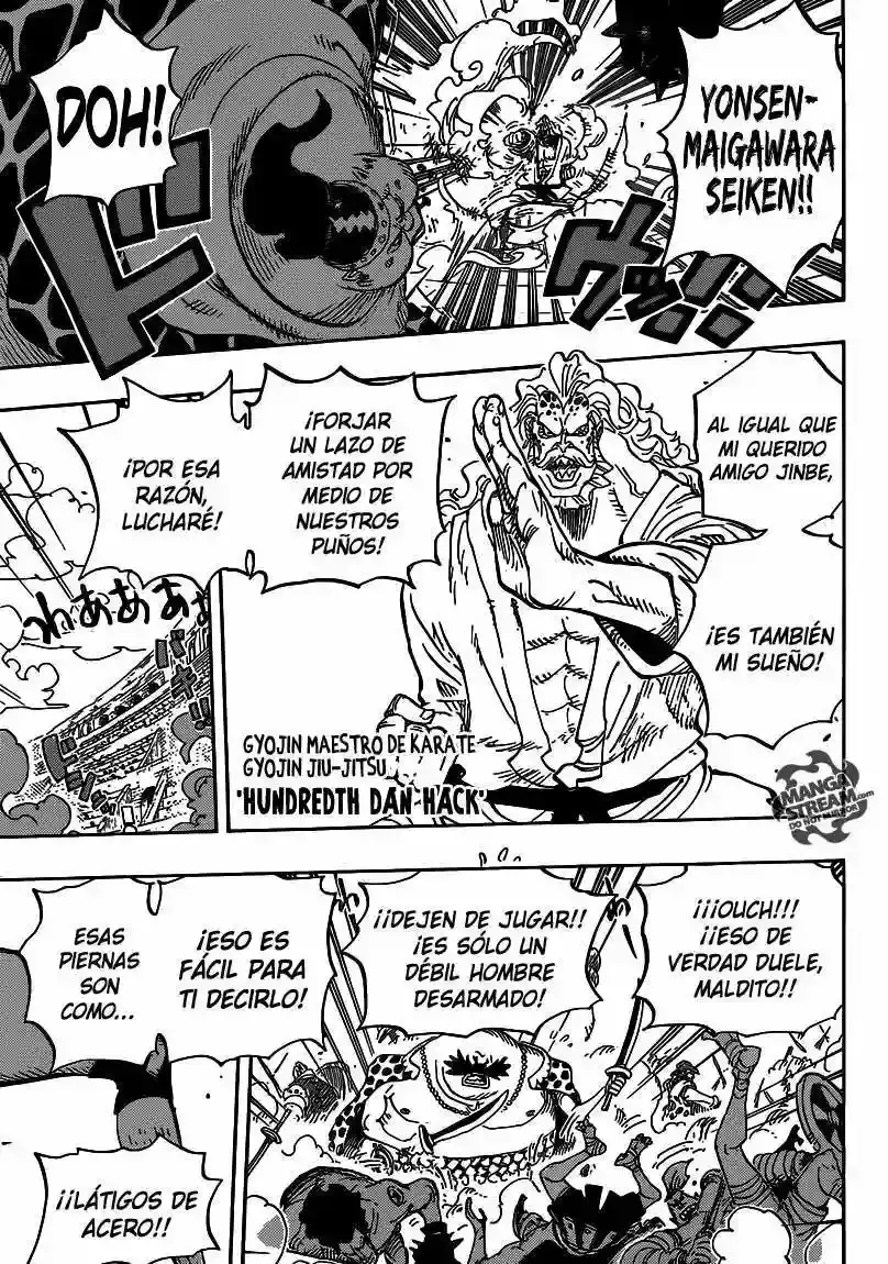 One Piece capítulo 707 página 11