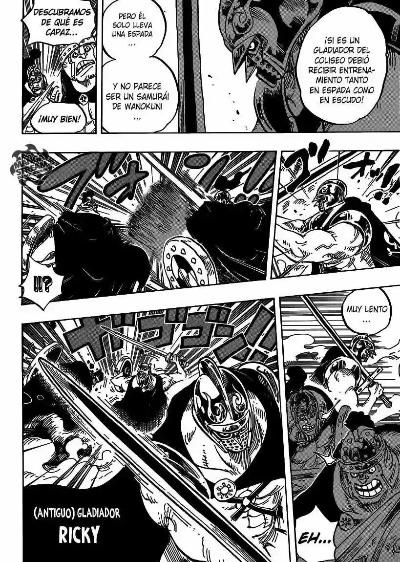 One Piece capítulo 707 página 14