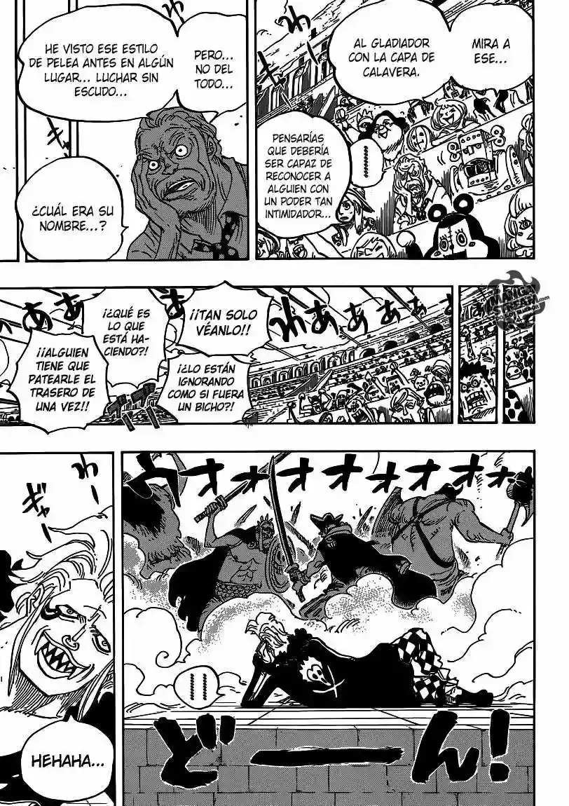 One Piece capítulo 707 página 15