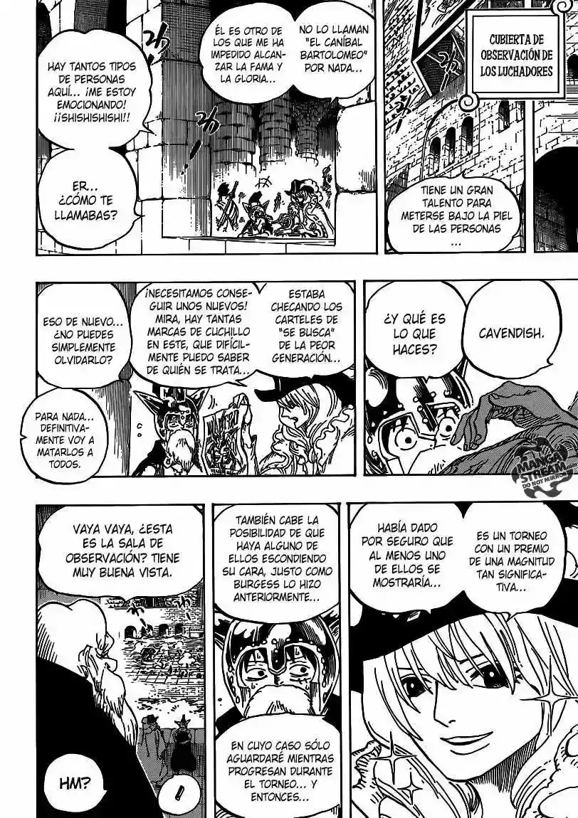 One Piece capítulo 707 página 16