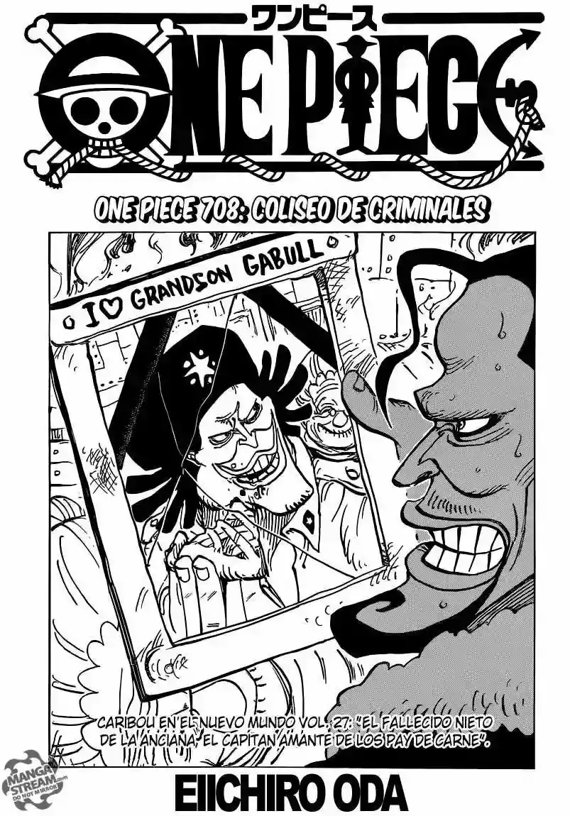 One Piece capítulo 708 página 2