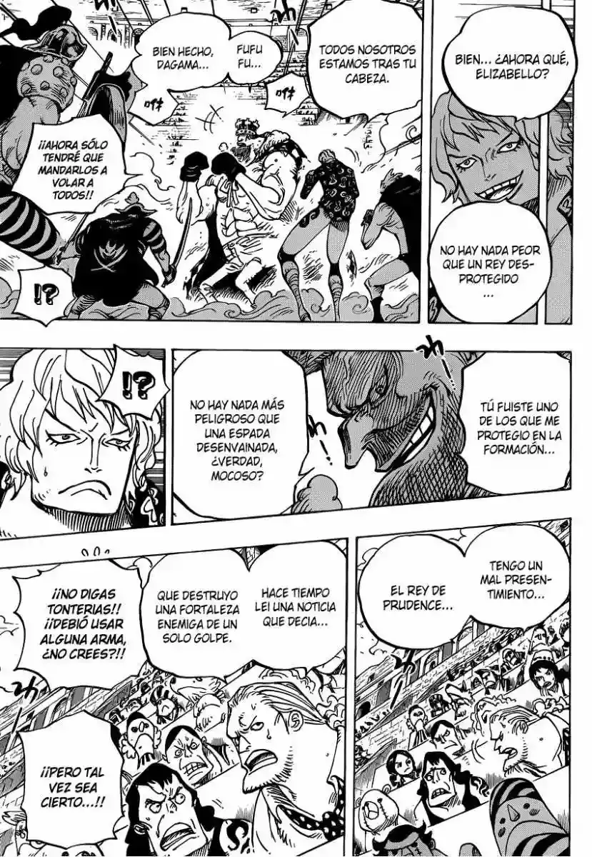 One Piece capítulo 709 página 10
