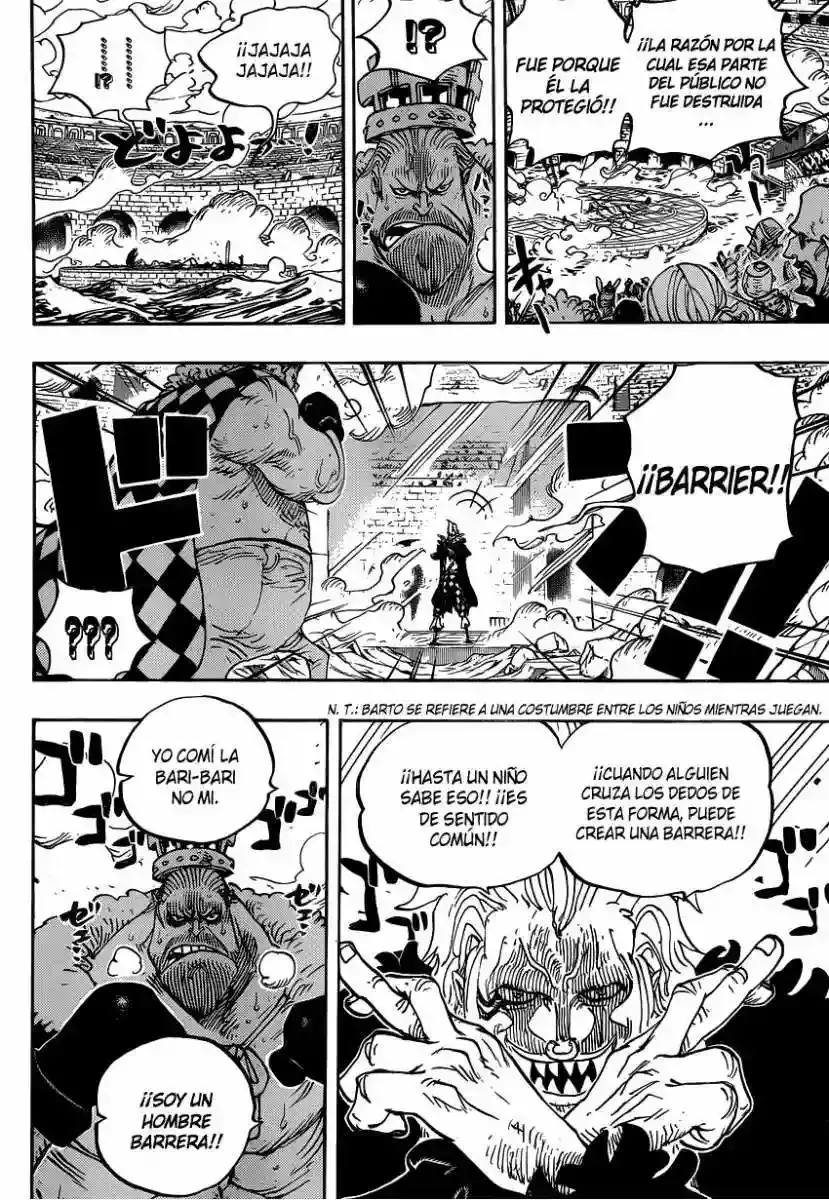 One Piece capítulo 709 página 16