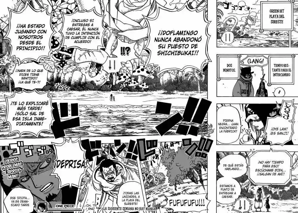 One Piece capítulo 711 página 18