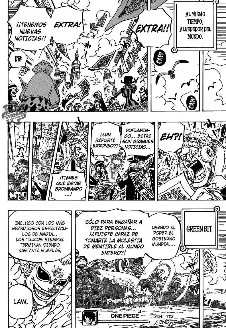 One Piece capítulo 712 página 17