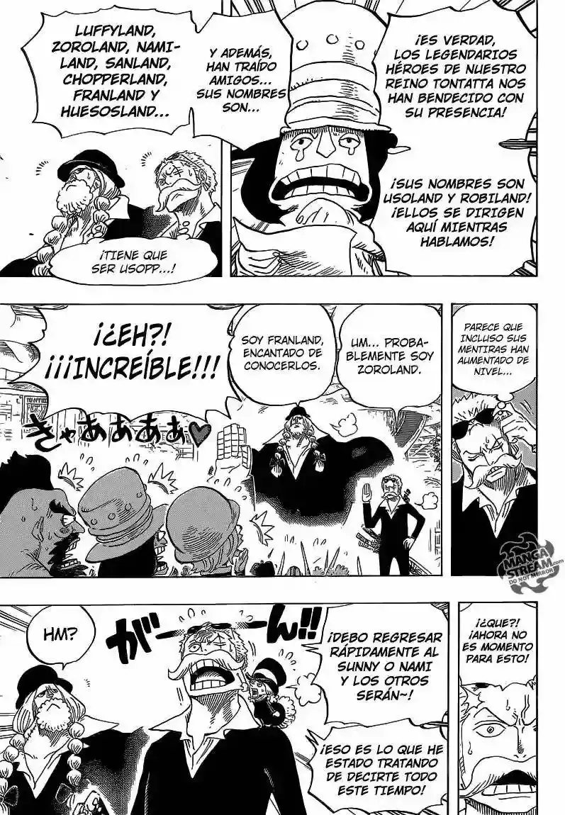 One Piece capítulo 718 página 10