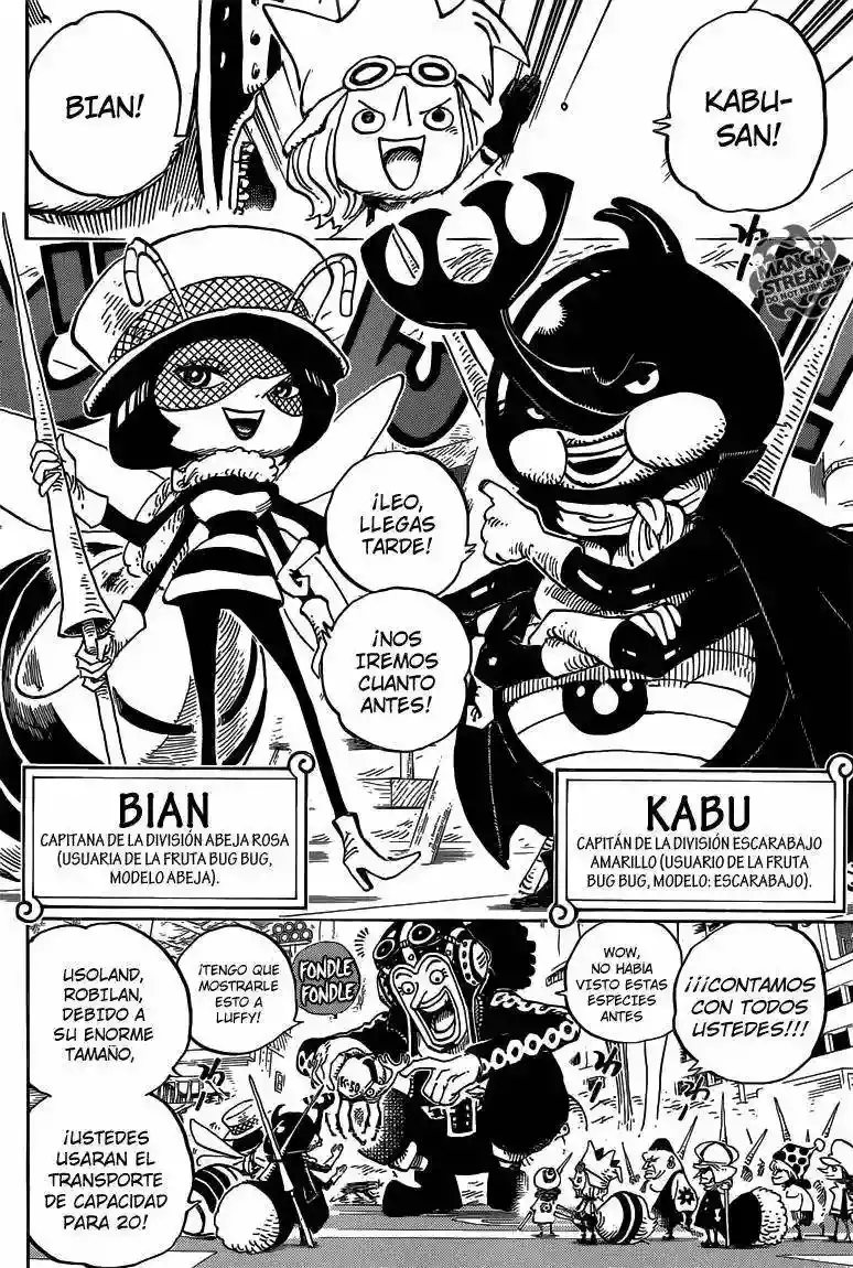 One Piece capítulo 718 página 4