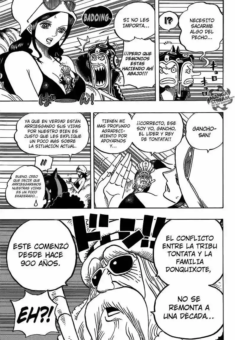 One Piece capítulo 718 página 7