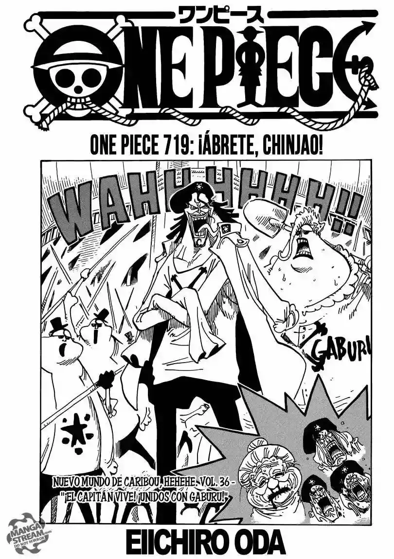 One Piece capítulo 719 página 2