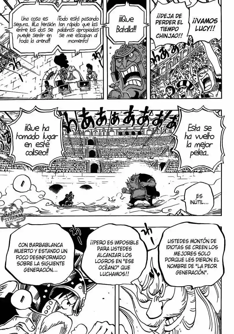 One Piece capítulo 719 página 4