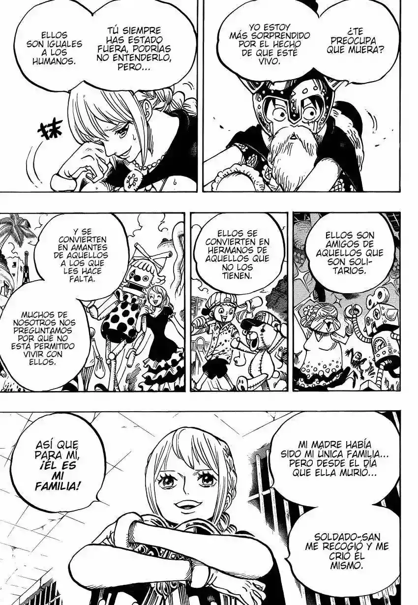 One Piece capítulo 721 página 3