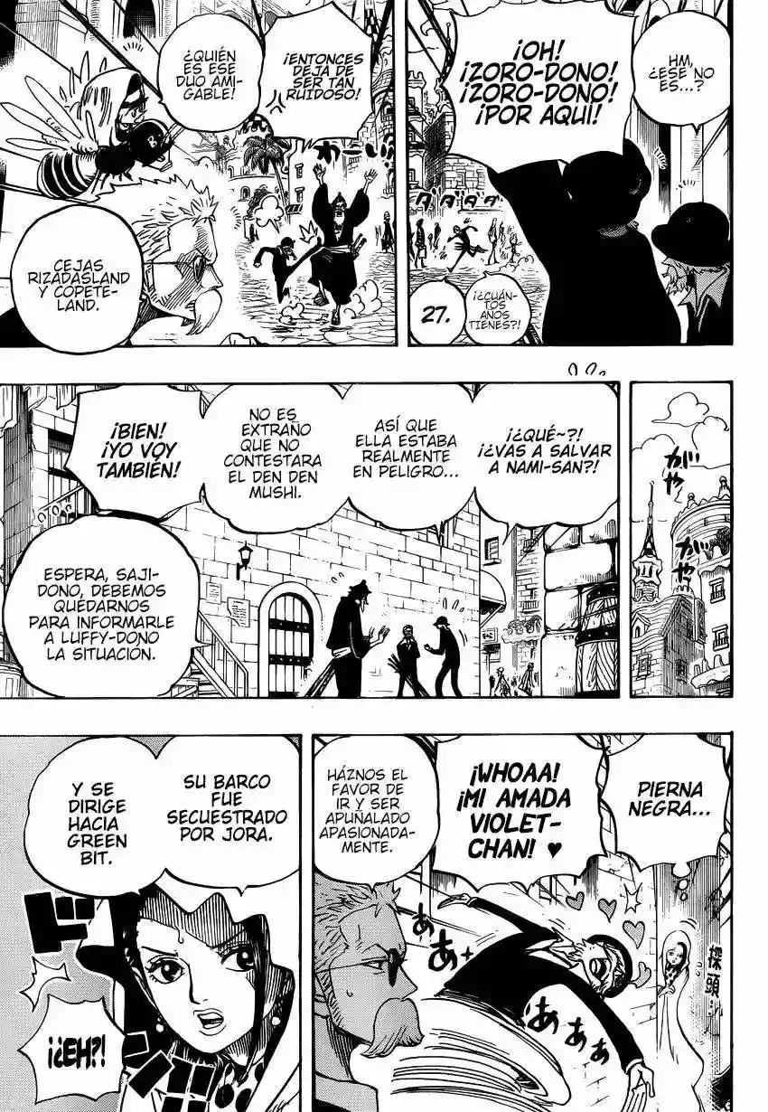 One Piece capítulo 722 página 13