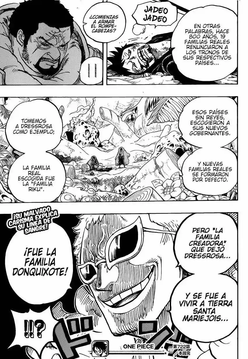 One Piece capítulo 722 página 19