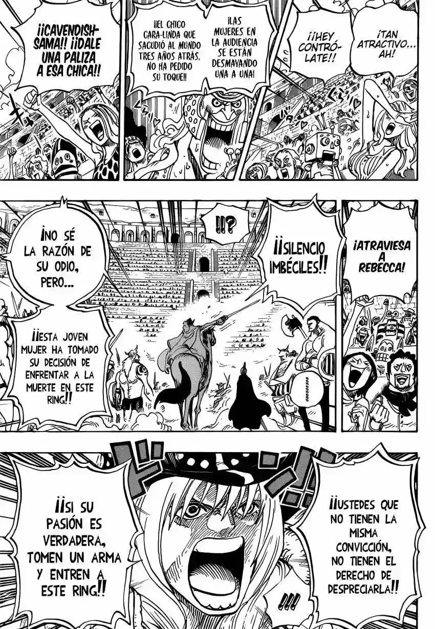 One Piece capítulo 722 página 6