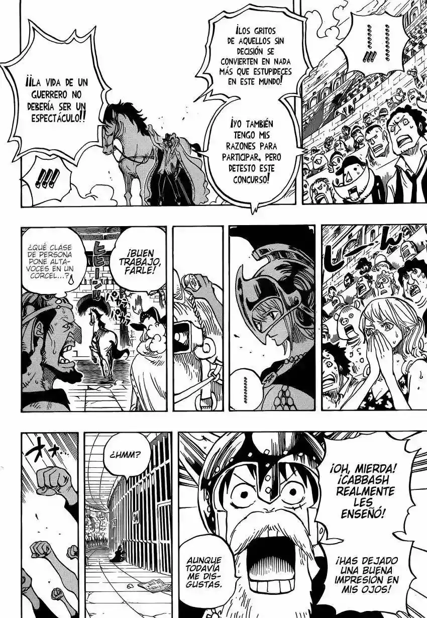One Piece capítulo 722 página 7