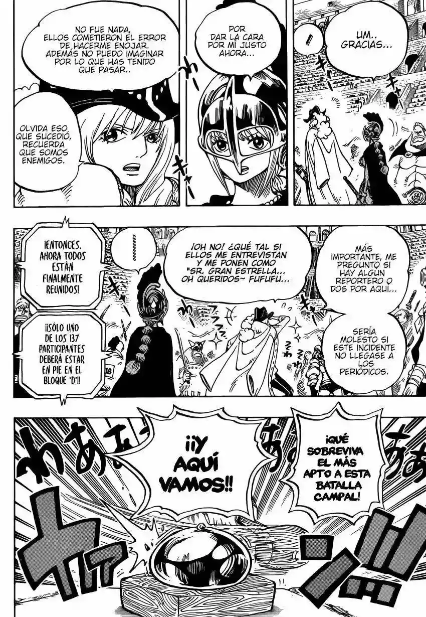 One Piece capítulo 722 página 9
