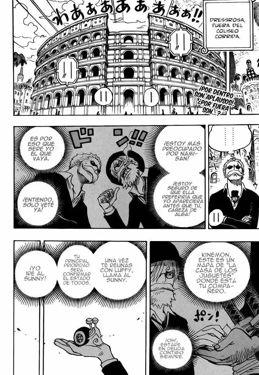 One Piece capítulo 723 página 3