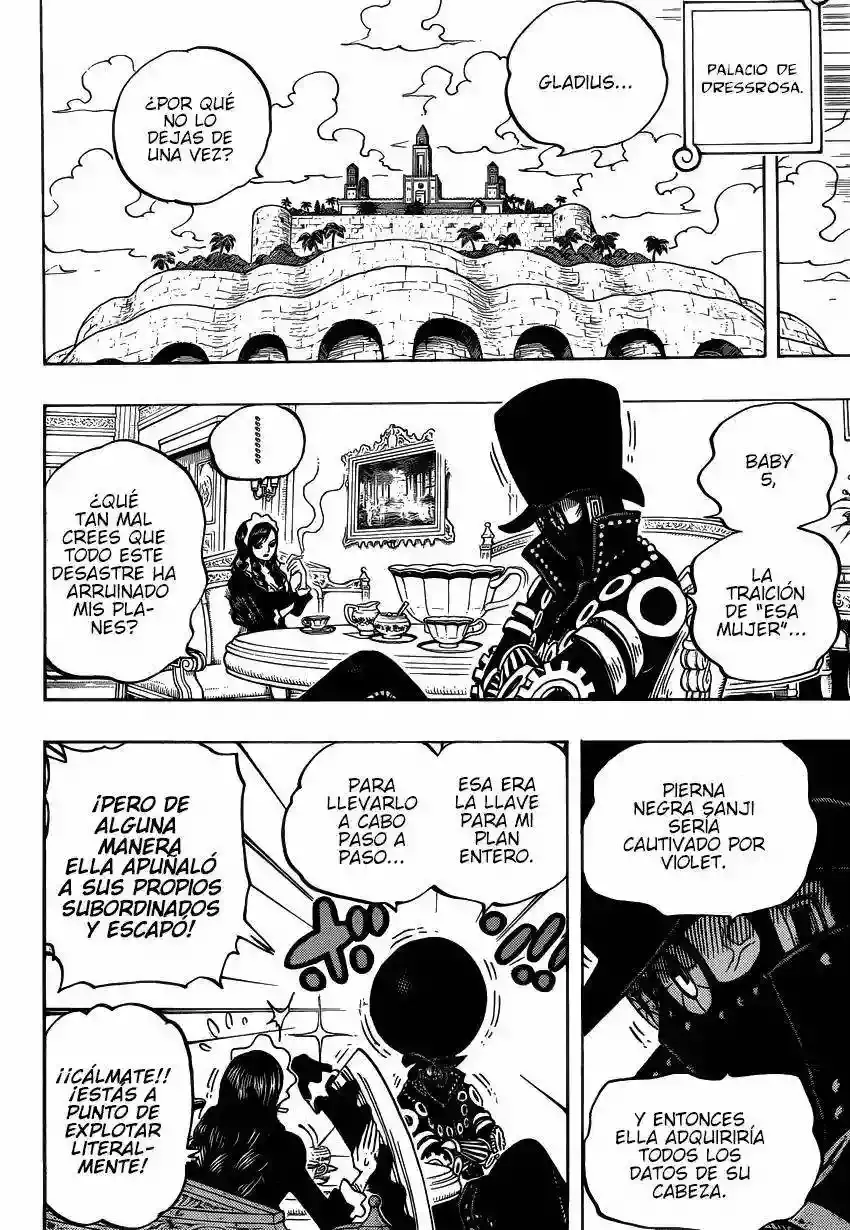 One Piece capítulo 723 página 5