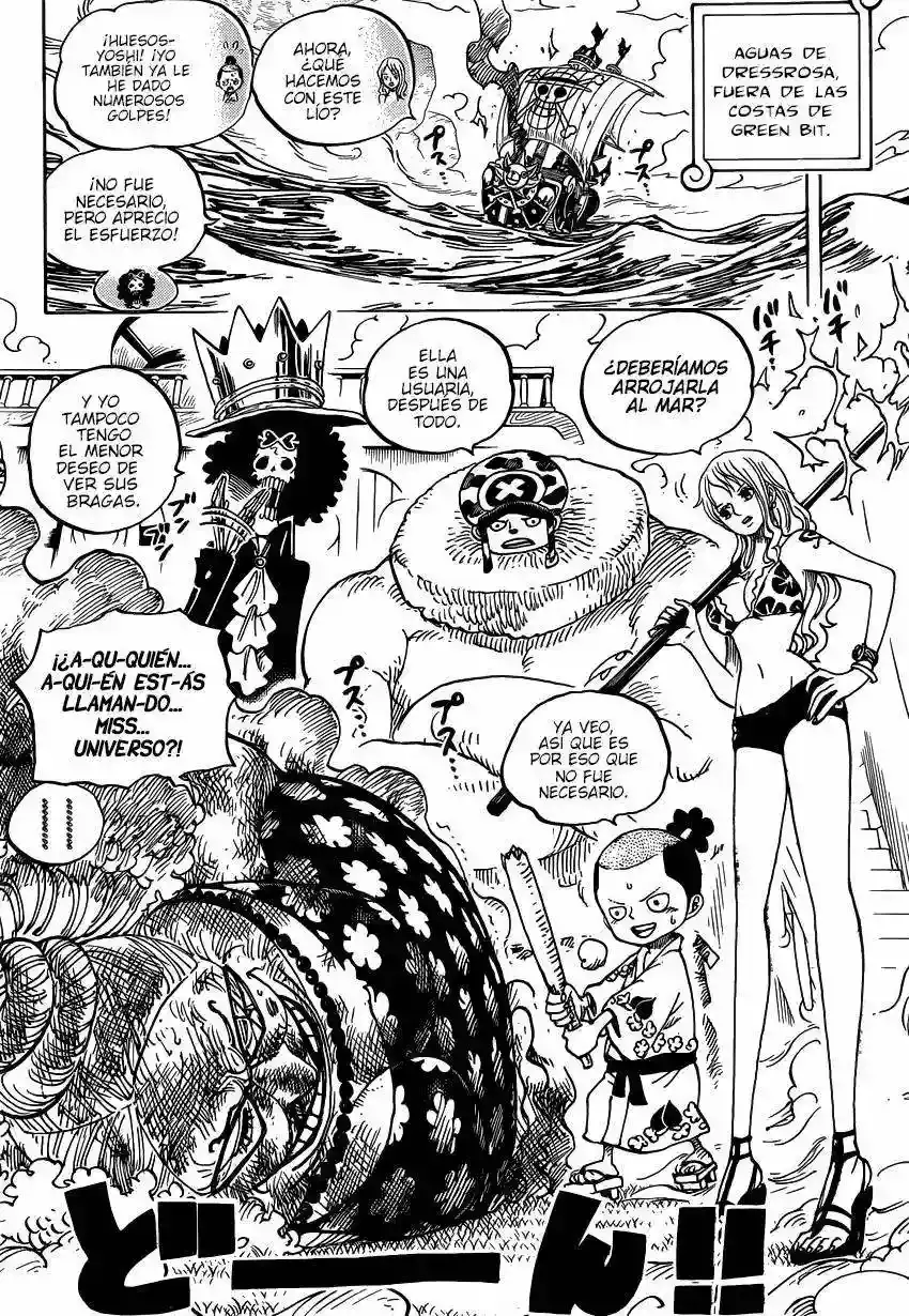 One Piece capítulo 723 página 9
