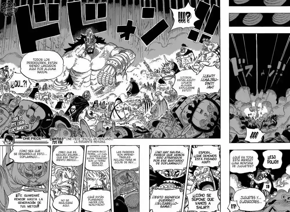 One Piece capítulo 725 página 16