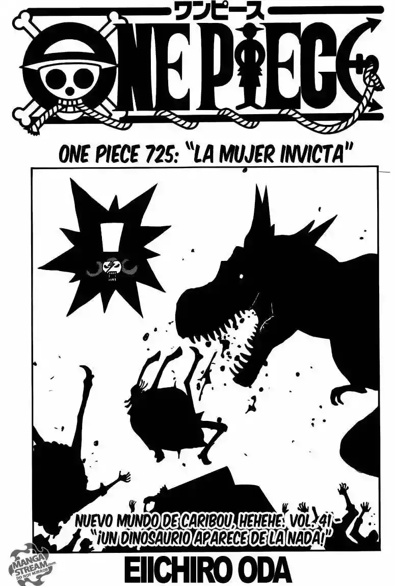One Piece capítulo 725 página 2