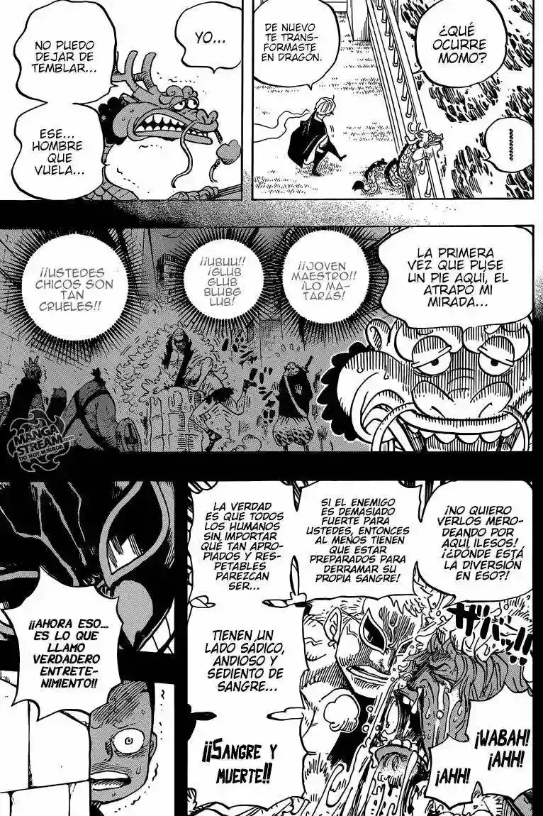 One Piece capítulo 725 página 5