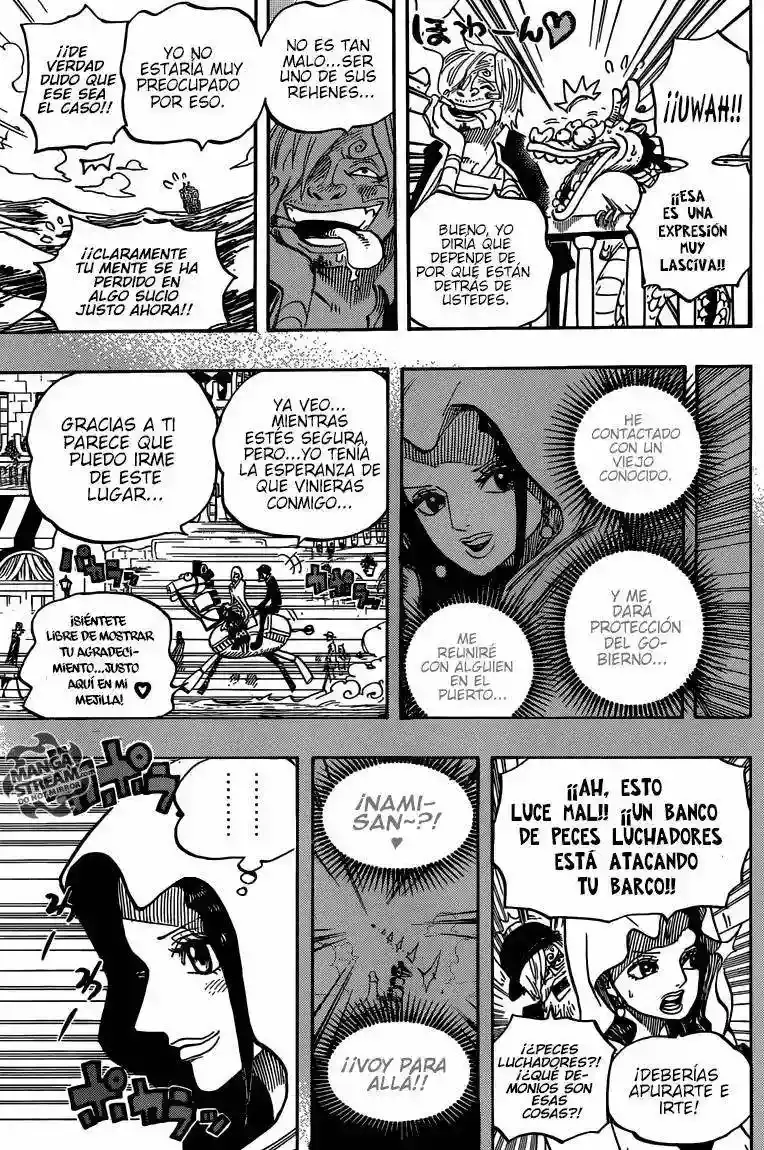 One Piece capítulo 725 página 7