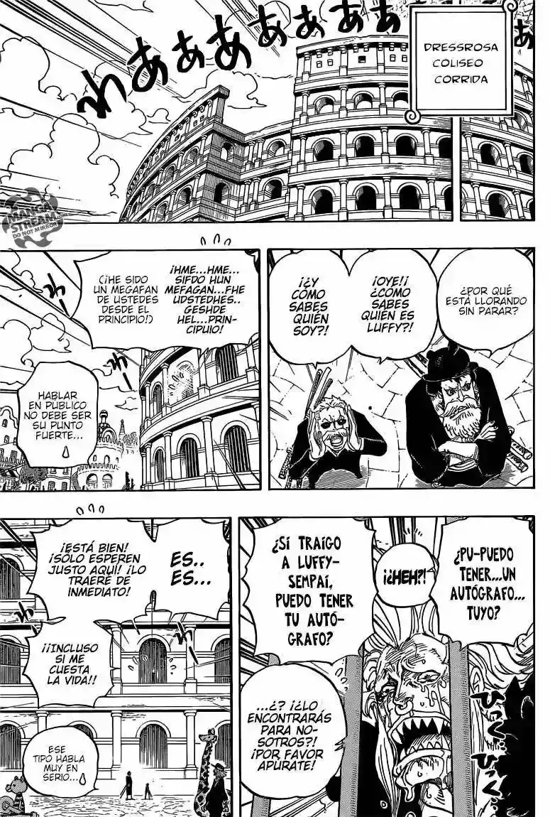 One Piece capítulo 725 página 9