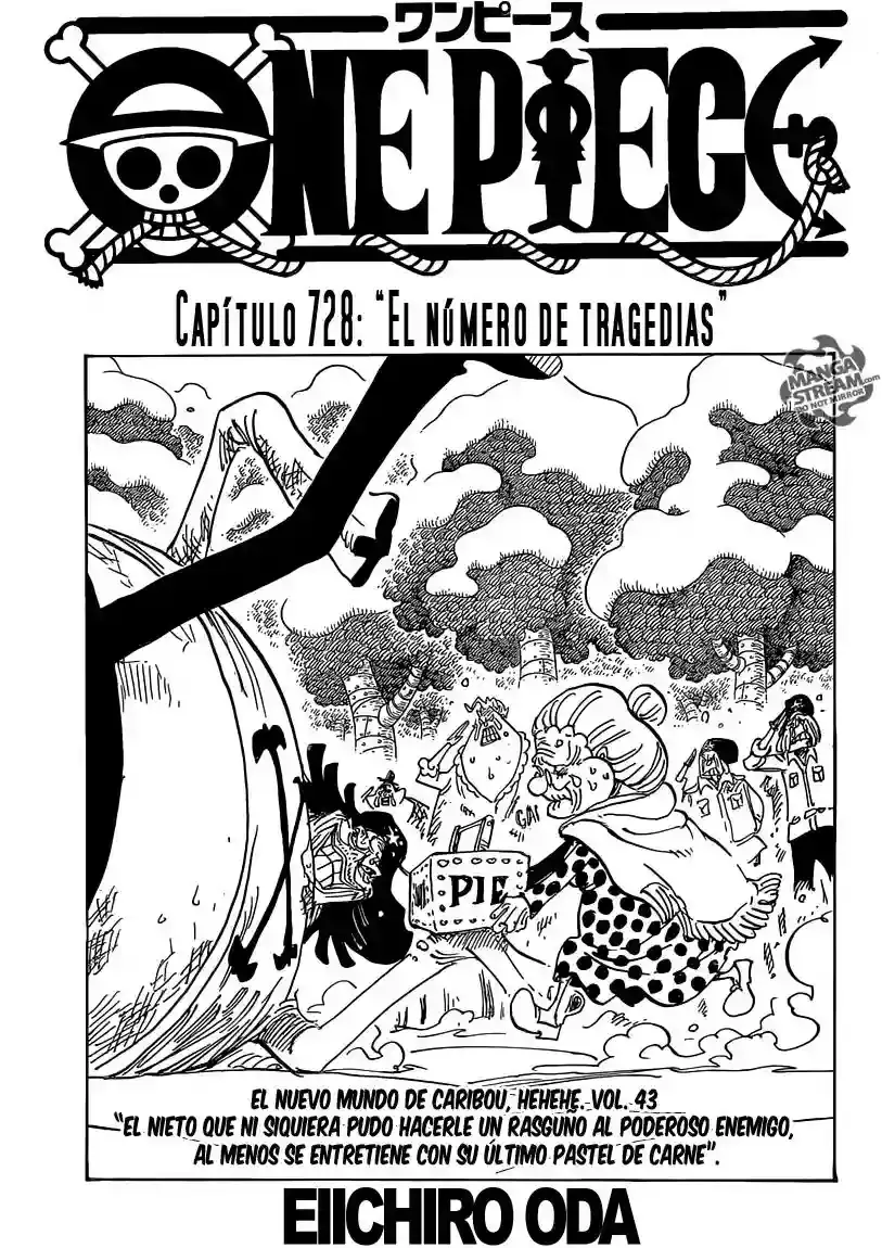 One Piece capítulo 728 página 2