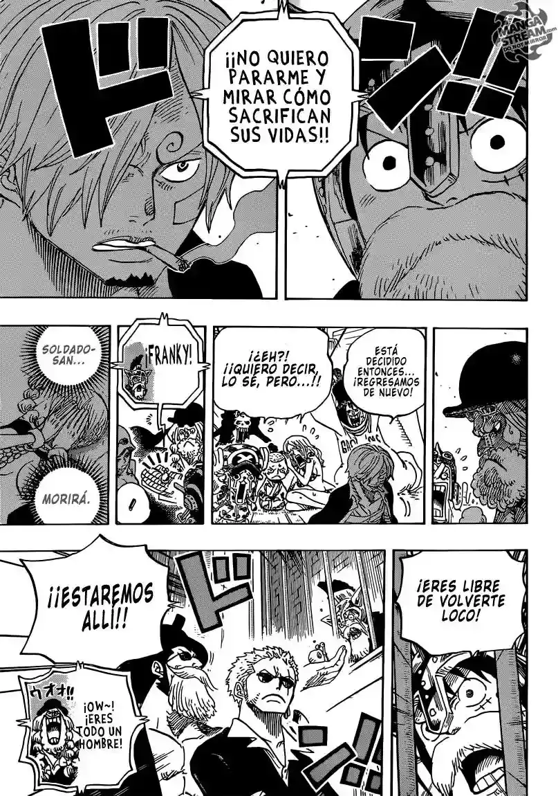 One Piece capítulo 729 página 14