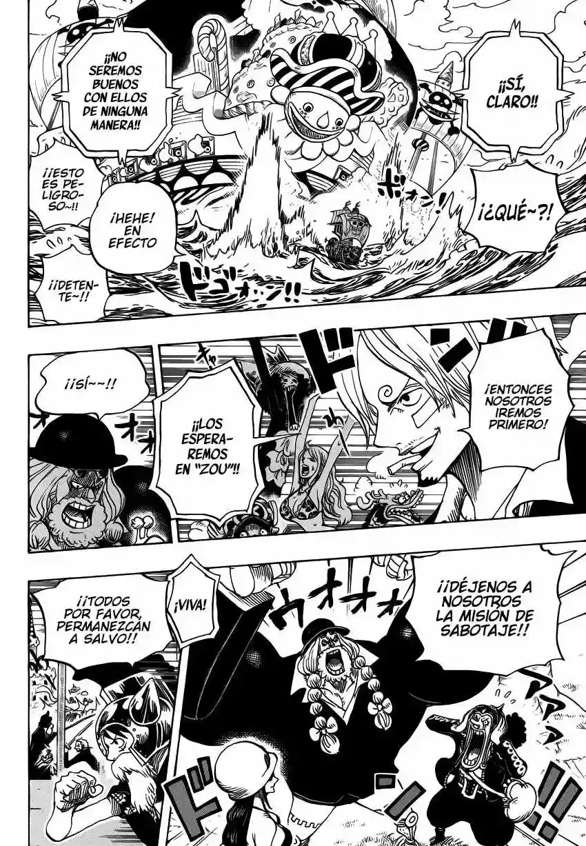 One Piece capítulo 730 página 17