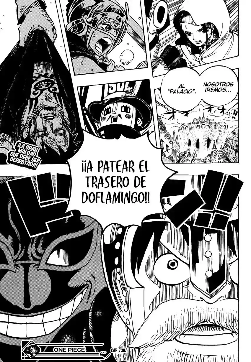 One Piece capítulo 730 página 18