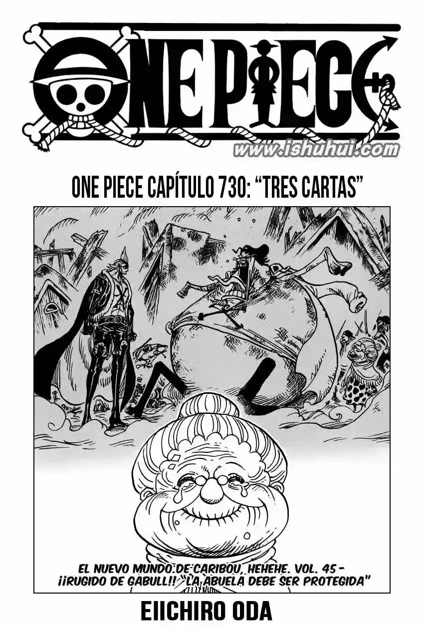 One Piece capítulo 730 página 2
