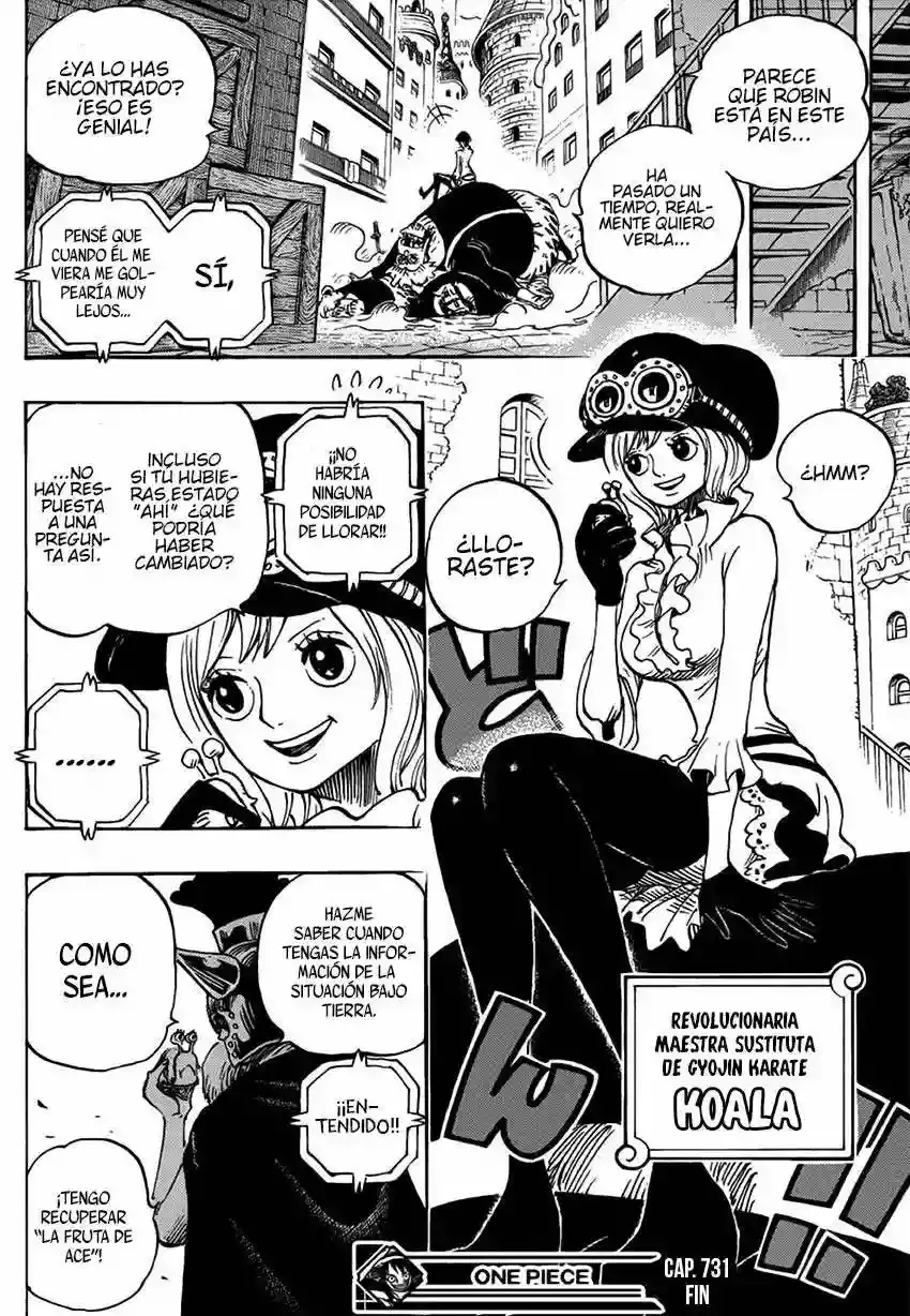 One Piece capítulo 731 página 19