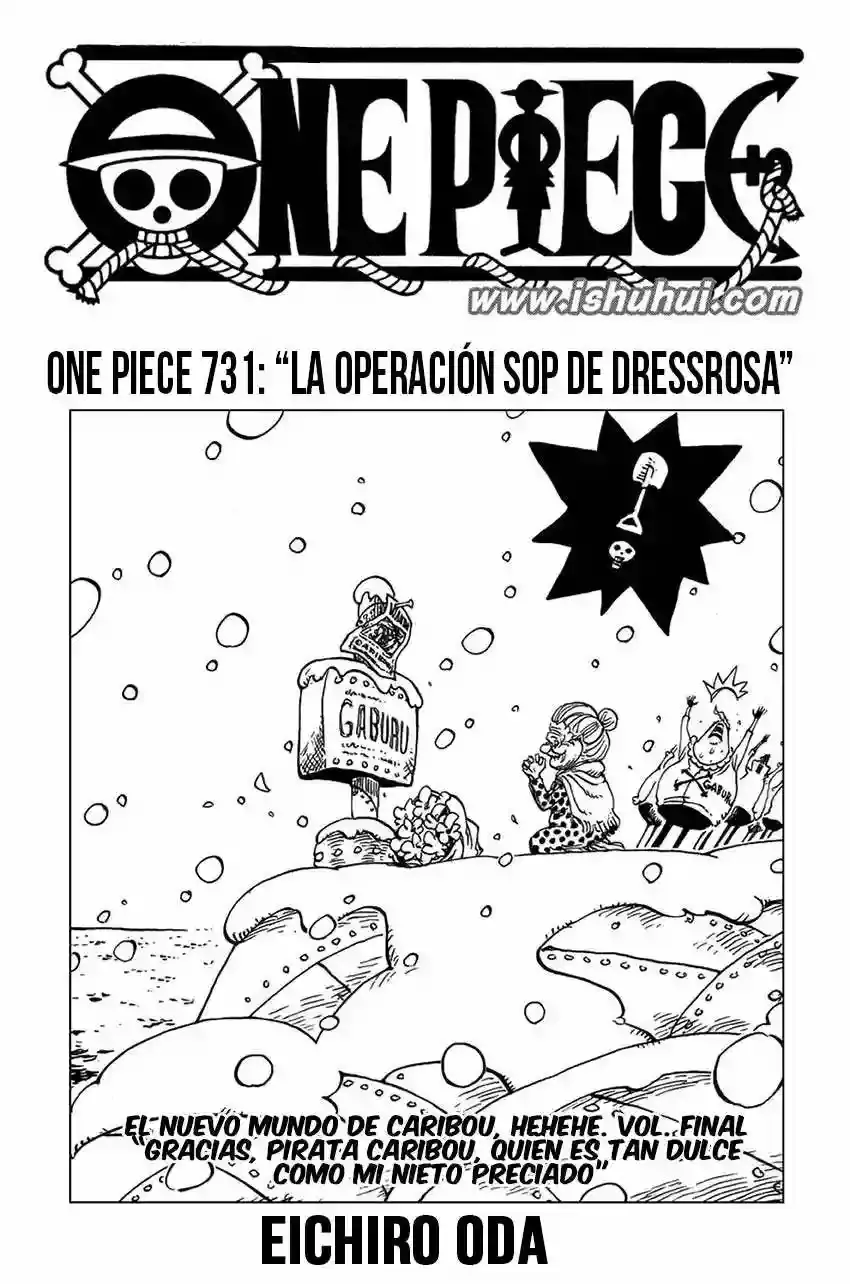One Piece capítulo 731 página 2