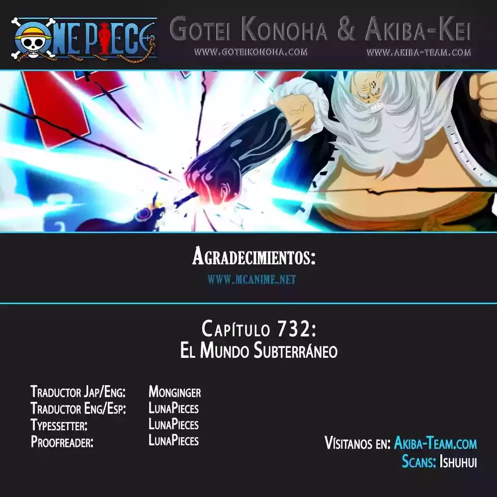 One Piece capítulo 732 página 1