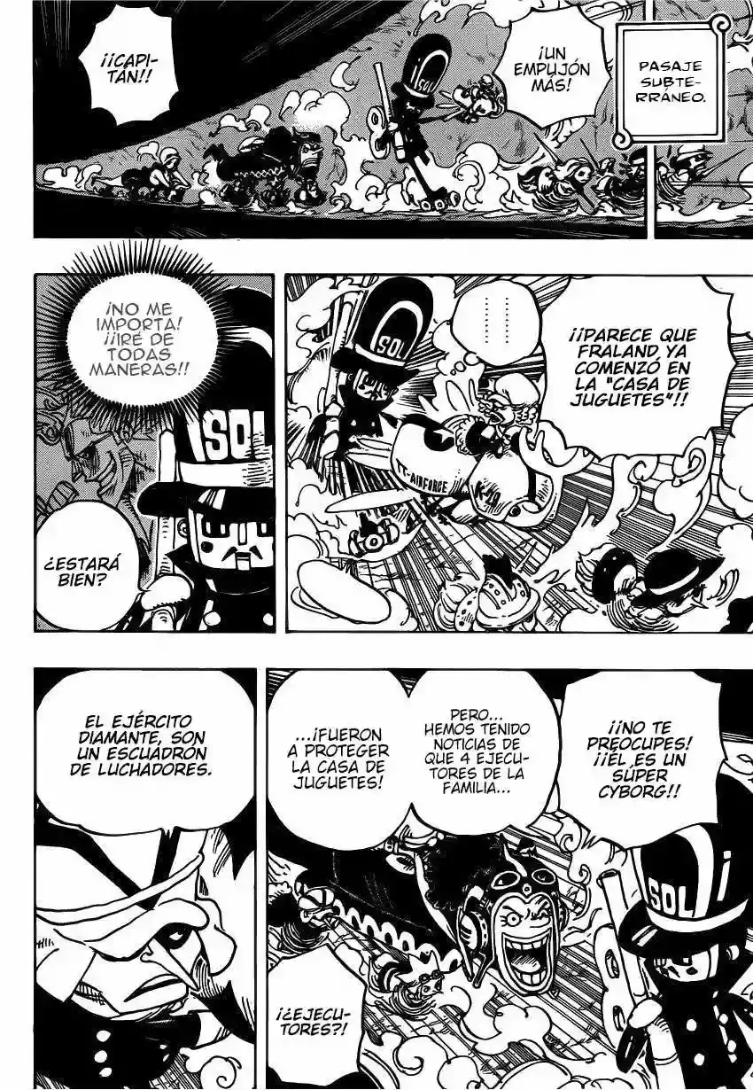 One Piece capítulo 732 página 13