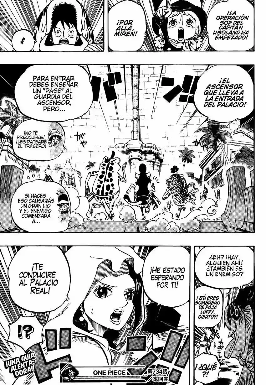 One Piece capítulo 734 página 19