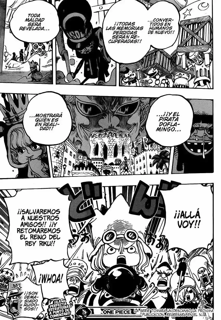 One Piece capítulo 737 página 18