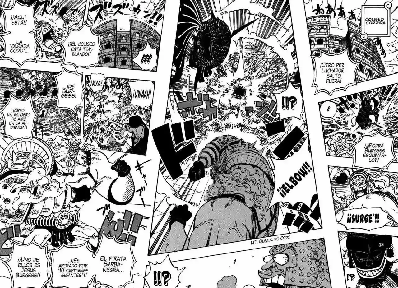One Piece capítulo 737 página 5