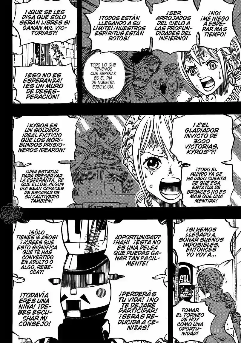 One Piece capítulo 739 página 11