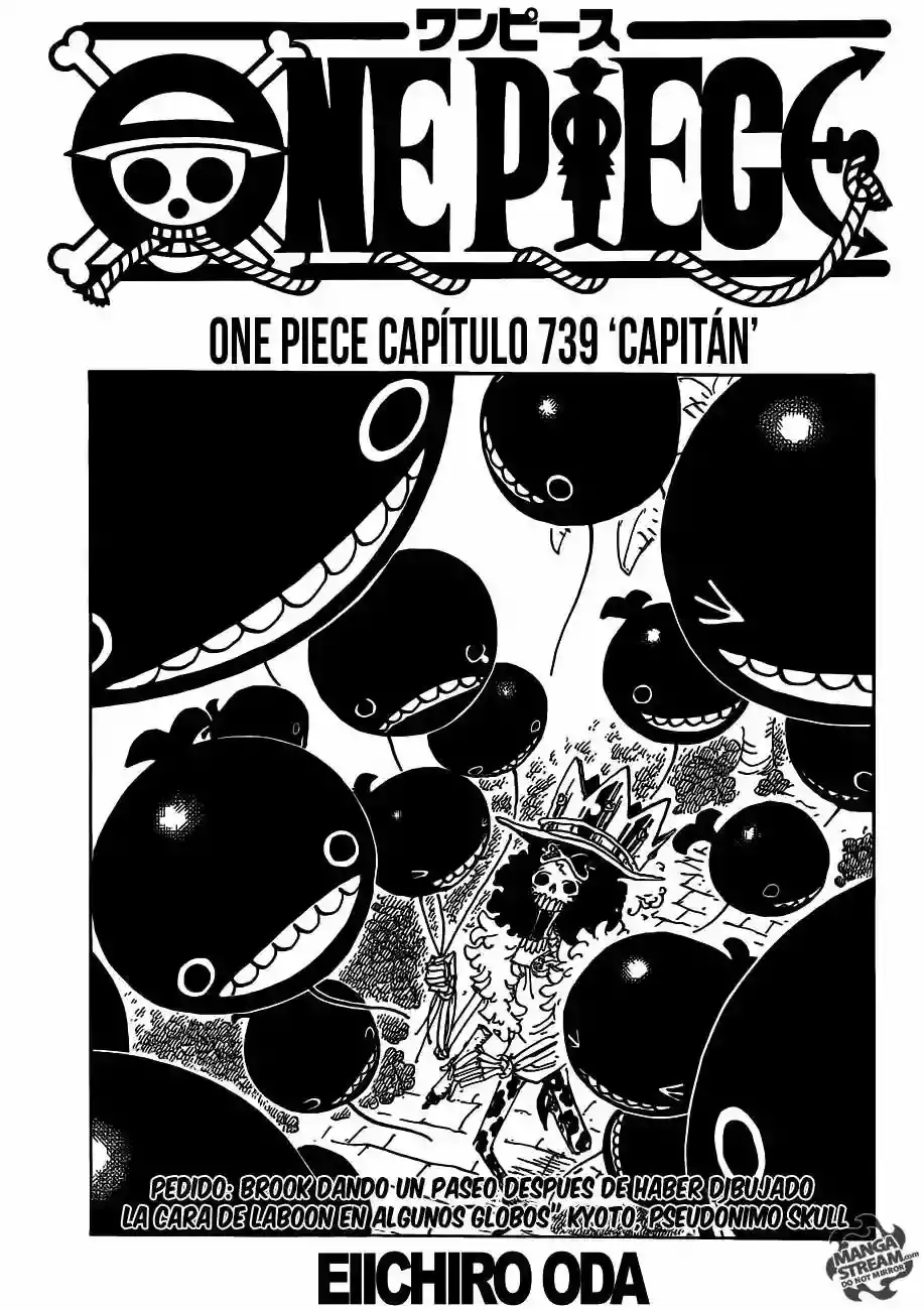 One Piece capítulo 739 página 2