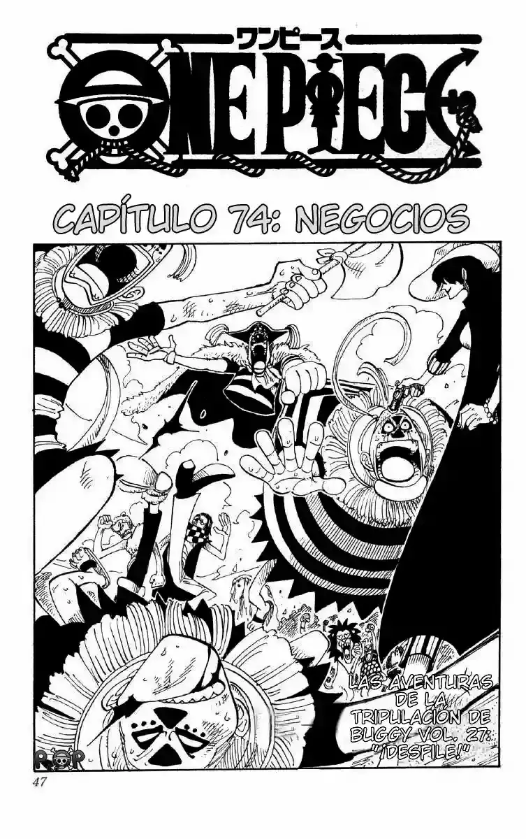 One Piece capítulo 74 página 1