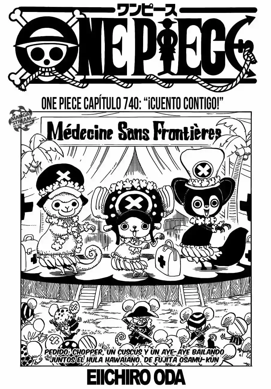 One Piece capítulo 740 página 2