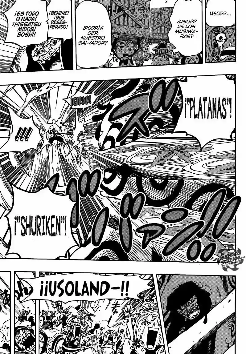 One Piece capítulo 741 página 16