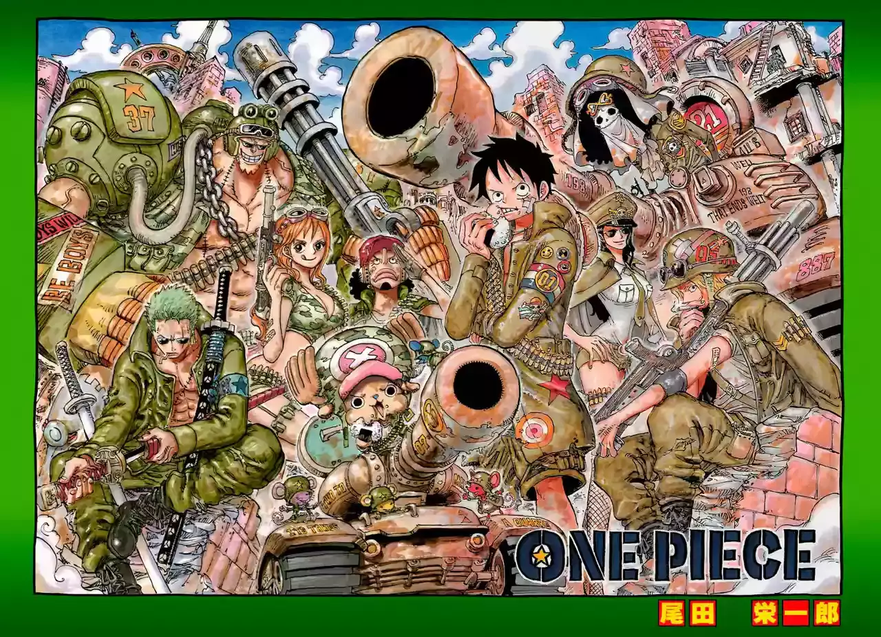 One Piece capítulo 741 página 4